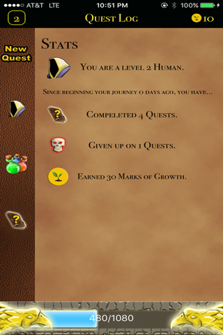 Quest Log - The RPG To-Do List screenshot 4