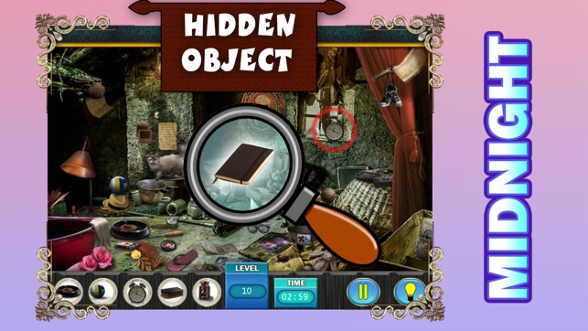 Mid night : Free Hidden object games Fun(圖5)-速報App