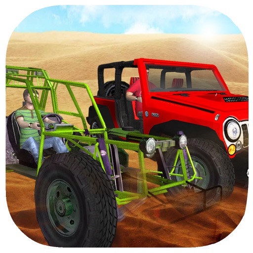 4 Wheel Drive Vs Dune Buggy - Free 3D Racing Game Icon