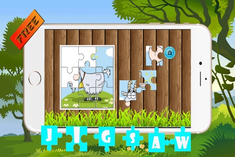 Cute Animal Jigsaw Puzzles –  Magic Amazing HD Puzzle Game Free for Kids and Toddler Learning Games screenshot 3