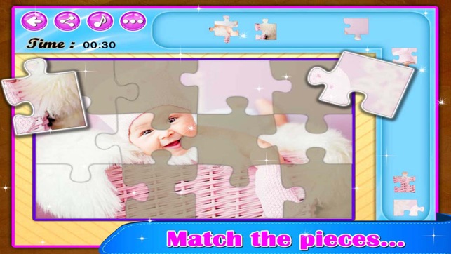 Cute Babies Jigsaw Puzzle - Kids Puzzle Fun(圖3)-速報App