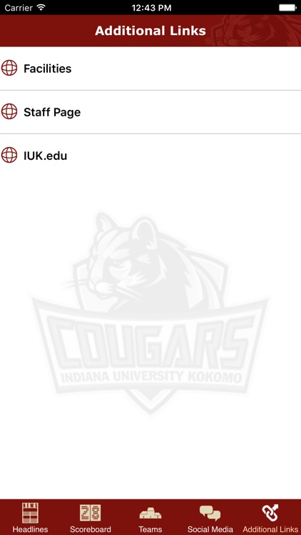 IUK Cougars screenshot-4