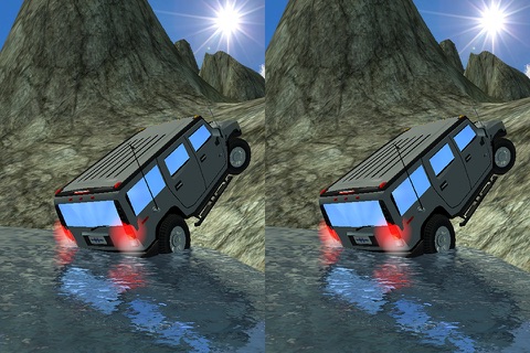 VR - MMX 4x4 Off-Road Bumpy Jeep Racing screenshot 4