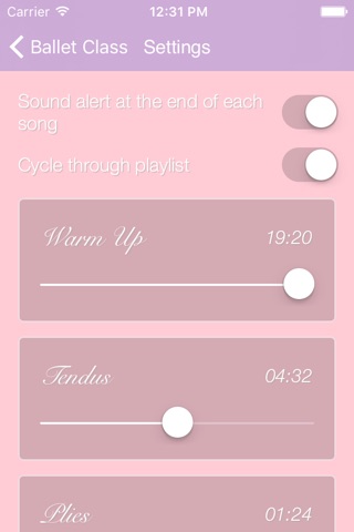 Ballet Class Piano Music screenshot 4