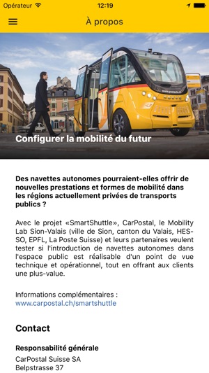 SmartShuttle de CarPostal(圖4)-速報App