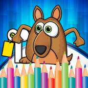 图画书动物网页游戏为幼儿园