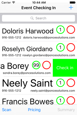 Paperless Event Checking In screenshot 2