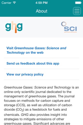 Greenhouse Gases: Sci and Tech screenshot 2
