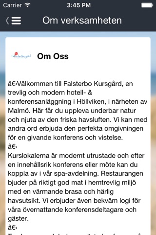 Falsterbo Kursgård screenshot 3