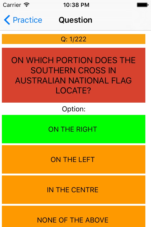 Australia Citizenship Test Pro - Free 500 Question screenshot 3