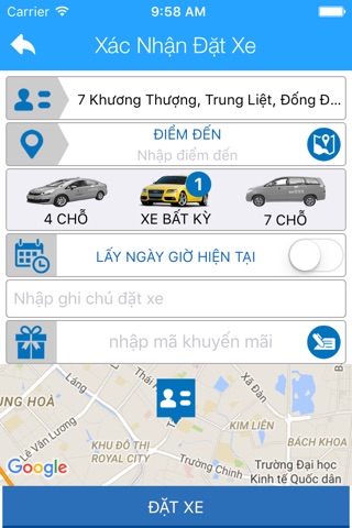 Hoàng Sa Taxi screenshot 3