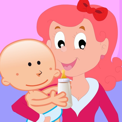 Feed food And care Bloons Bloo newborn talking baby kid Toddlers icon