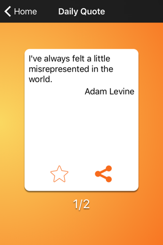 Daily Quotes - Adam Levine Version screenshot 3