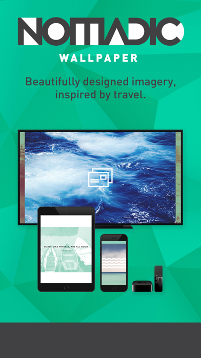 Nomadic Wall Paper 旅行はデジタル写真 アートスライドショー 壁紙を触発さ Iphoneアプリ Applion