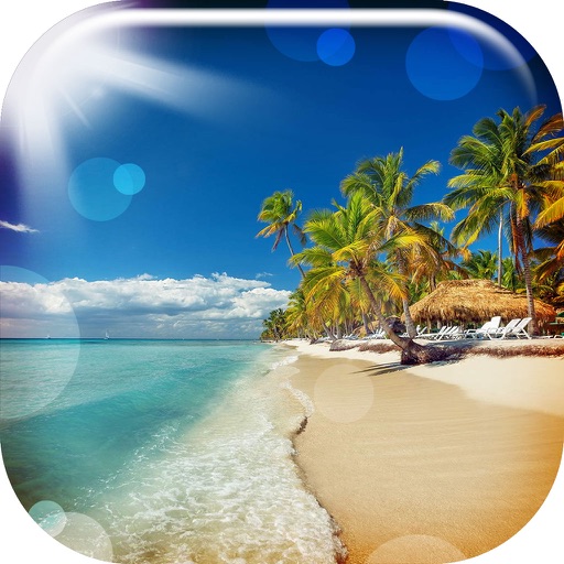 Paradise Wallpaper Maker – Tropical Island Wallpapers HD with Summer Theme Lock Screens