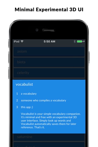 Vocabulist - Vocabulary Companion screenshot 2