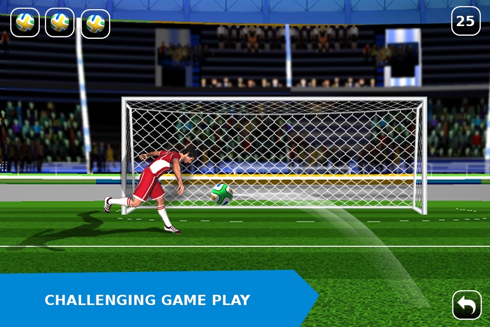 Flick Soccer 2016 Pro – Penalty Shootout Football Game screenshot 3