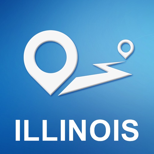 Illinois, USA Offline GPS Navigation & Maps