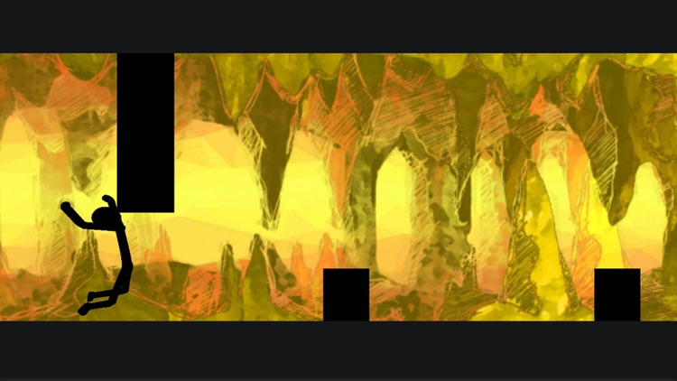 Stick-Man Cave Runner Free screenshot-4