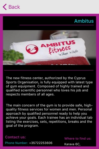 Ambitus Fitness screenshot 2