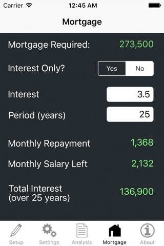 My Mortgage Mate - UK Mortgage Calculator screenshot 2