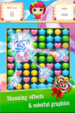 Fantasy Candy Star: Match3 Free screenshot 2