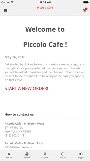 Piccolo Cafe Online Ordering(圖1)-速報App