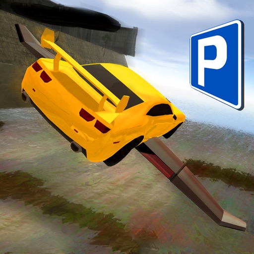 Flying Car Parking Simulator: eXtreme Racing, Driving and Flight Game PRO icon