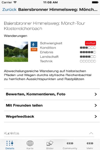 Tourenguide Baiersbronn im Schwarzwald screenshot 4