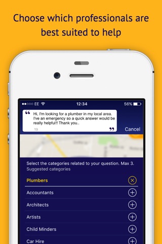 AsQ - Find People, Advice and Services Local To You Now screenshot 4