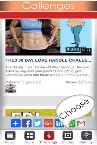 Workout challenge music playlists & video guides Pro version - Enjoy the perfect aerobics exercise screenshot 3