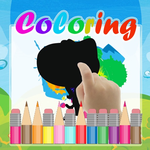 Coloring Shadow Painting App Game for Sheriff Callie