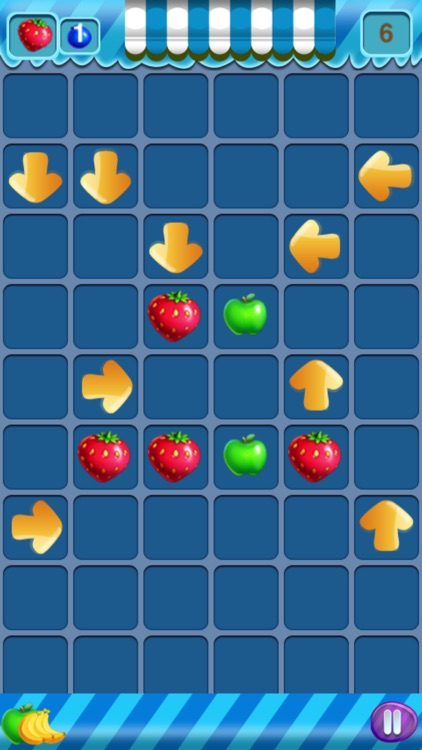 Fruit Diminshing Free - A Cute Puzzle Game screenshot-3