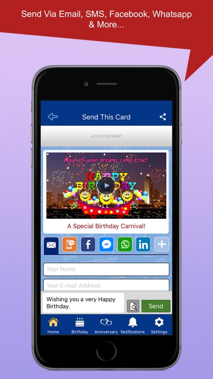 Ecards: Birthday Wishes, Love Cards, Reminders