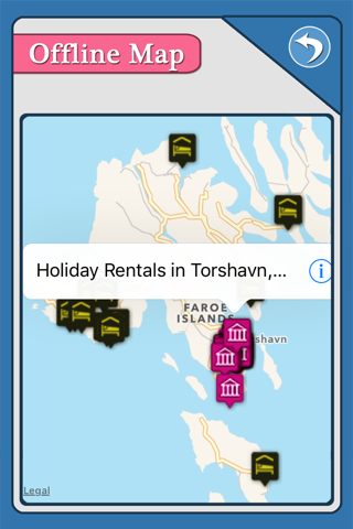 Faroe Islands Offline Map Tourism Guide screenshot 2