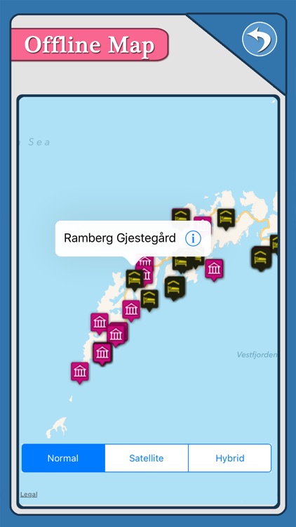 Lofoten Island Offline Map Travel Guide