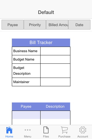 Expenses Register screenshot 3