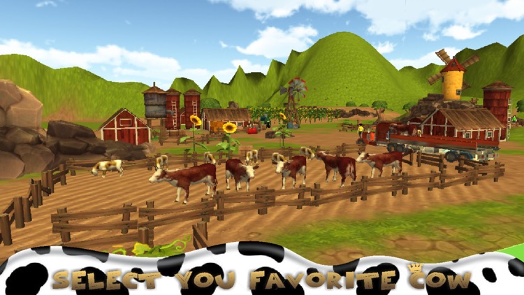 VR Angry Cow Farm Simulator screenshot-3