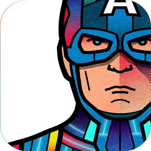Cartoon Puzzle: Captain America Version iOS App