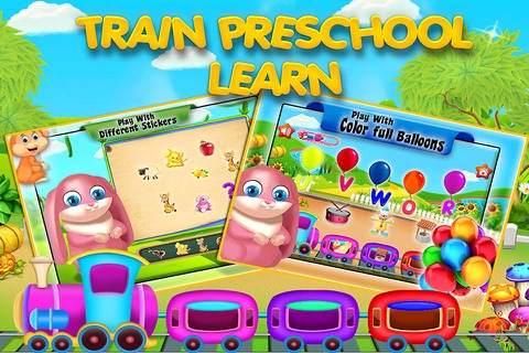 Train Preschool Learn - Learn with Fun Train screenshot 2