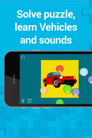 Sport, Music & Vehicles jigsaw puzzles for kids screenshot 3