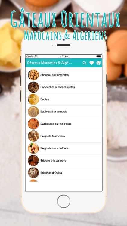 Gâteaux Marocains & Algériens