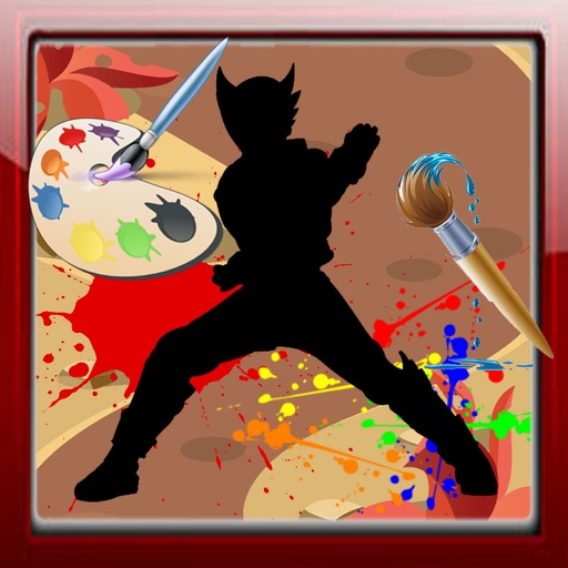 Color Book Page Kamen Rider Draw Edition icon