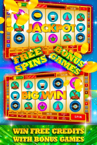 The Fun Slot Machine: Party like there's no tomorrow and get daily wheel bingo bonuses screenshot 2