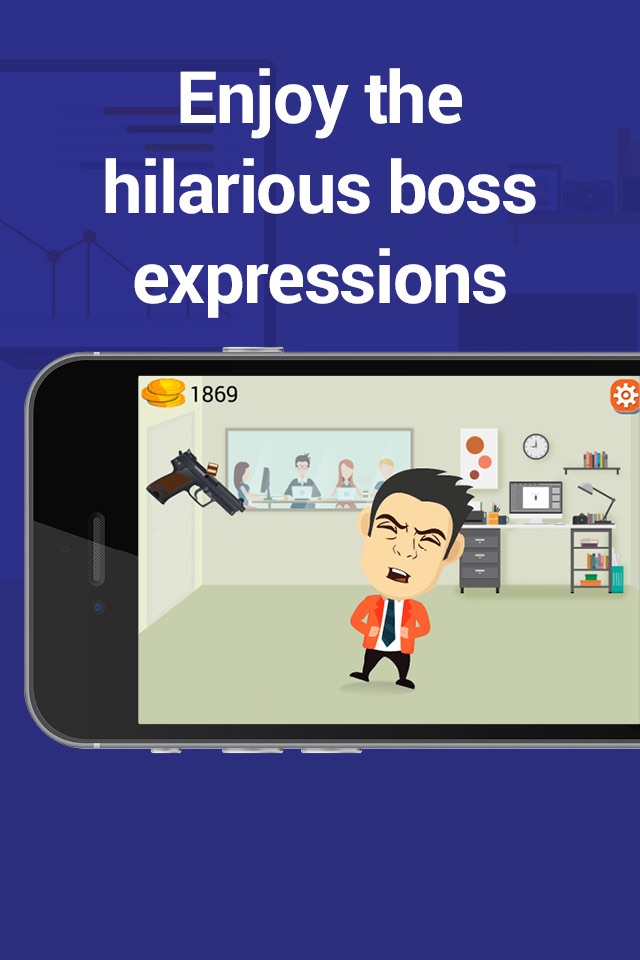 Hit the boss, Virtual game to beat the superior, smash him and be relaxed screenshot 2