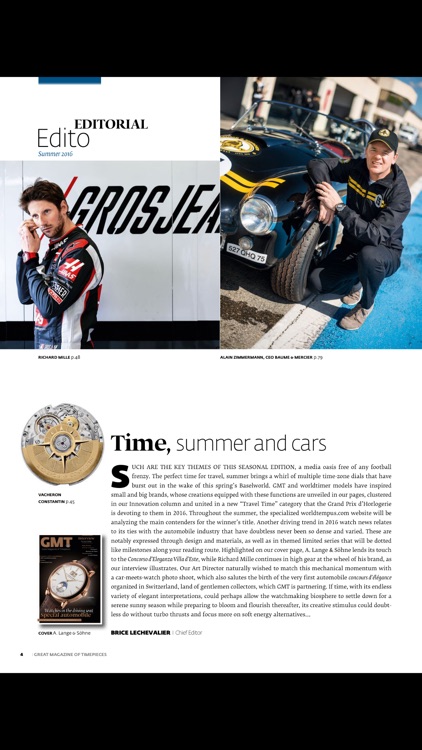GMT, Great Magazine of Timepieces(French-English)