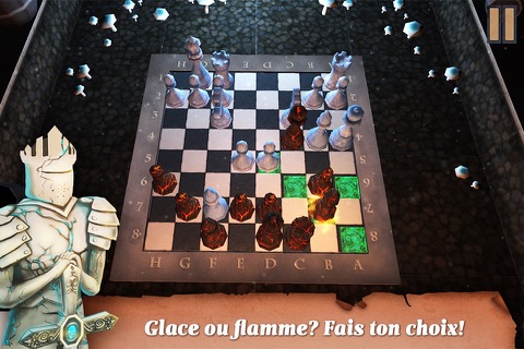 Ice And Flame Chess 3D Game PRO screenshot 2
