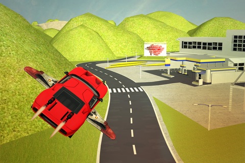 Flying Muscle Car simulator screenshot 3