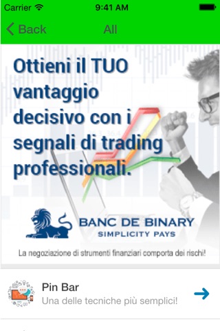 Trading Online - Recensioni Opzioni Binarie screenshot 3