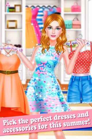 High School Party! Summer Holiday Beauty Salon - Spa, Makeup, Dressup Game for Girls screenshot 4